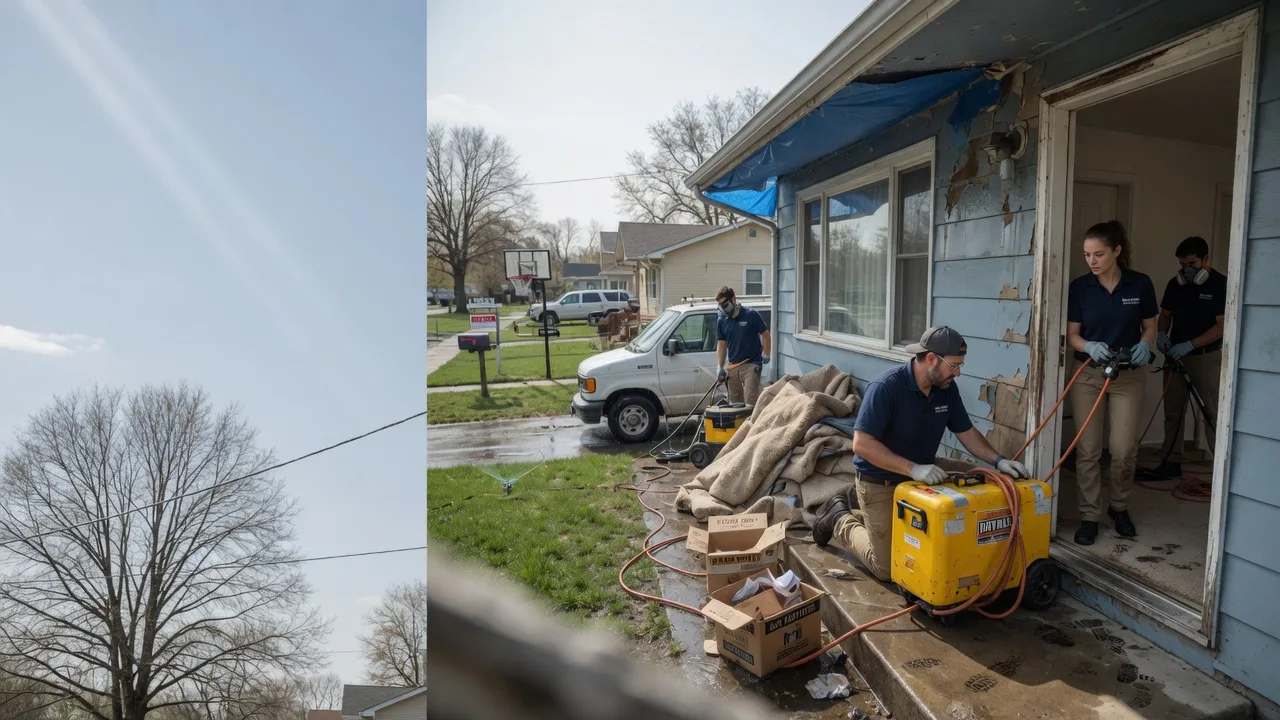 Basement Flood Cleanup in Auburn, WV near me